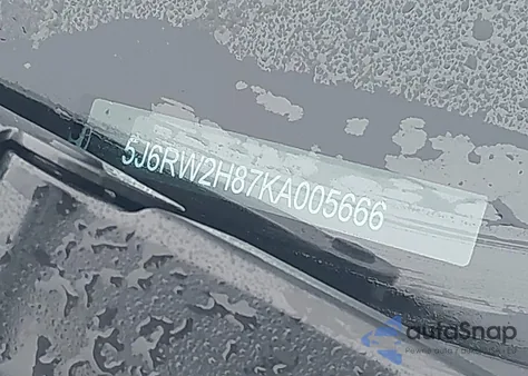 2019 Honda Cr-V Ex-L from USA, damaged, VIN 5J6RW2H87KA005666